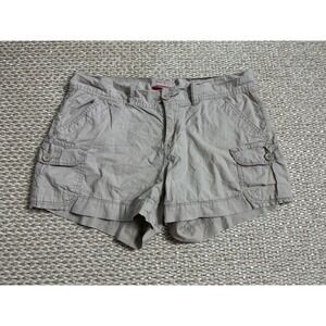 Unionbay Khaki Cargo Shorts vintage Y2K Cotton Utility Outdoor size 9